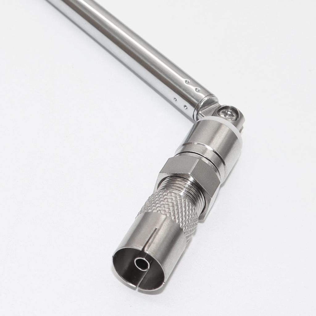 Universal FM Telescopic Rod Antenna with BNC Male Connector