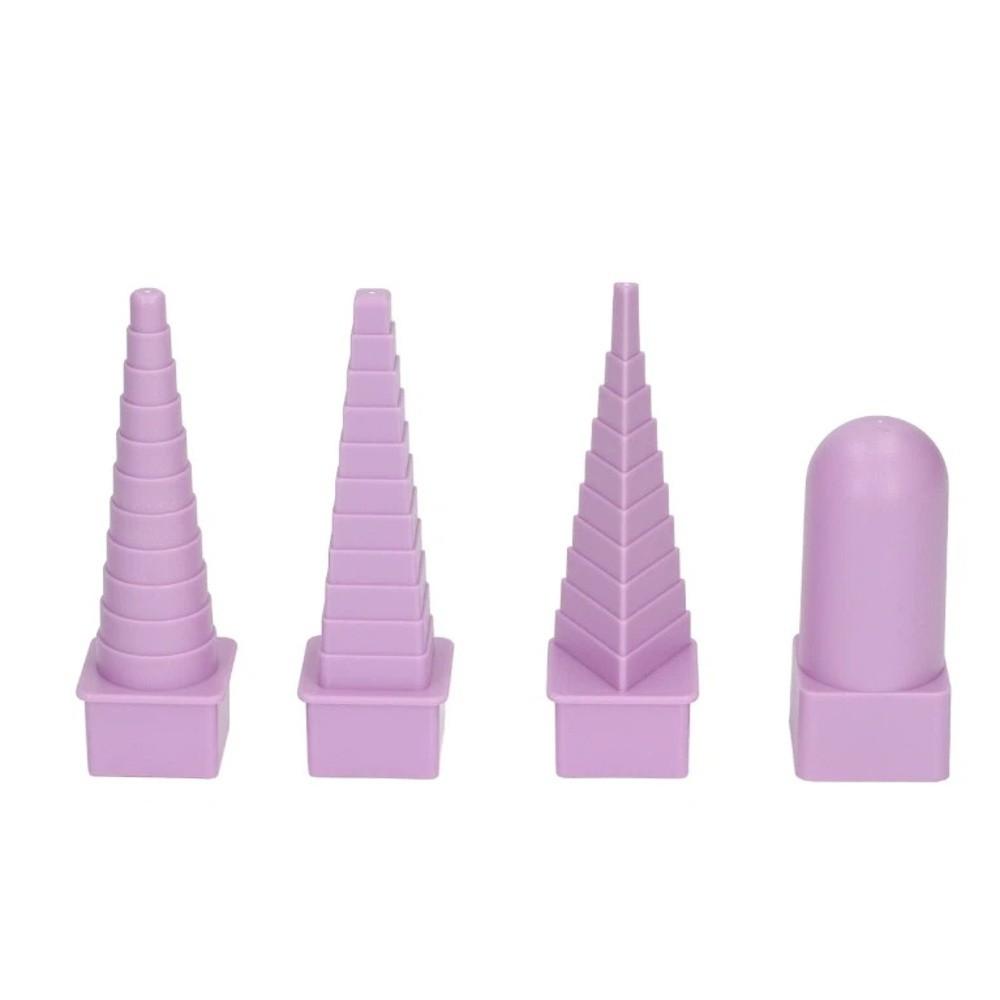 4 PCS 4 Styles / 4 Shapes Wire Wrapping Mandrel Plastic Jewelry Making Tools For Jewelry Making