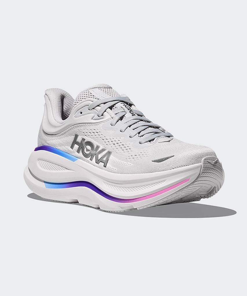 Hoka (Women'S) Bondi 9 Wide - Cosmic Grey:White / 1162014-Cywh