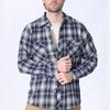 Camicia a quadri in flanella a maniche lunghe da uomo, casual, stile street