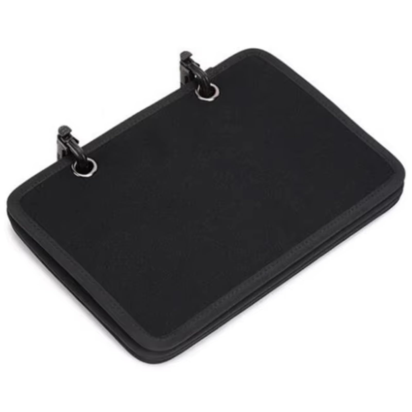 

Альбом для патчей Rubonarie, двусторонний, 4 листа, 8 страниц, для хранения вышитых патчей, на липучке (черный)