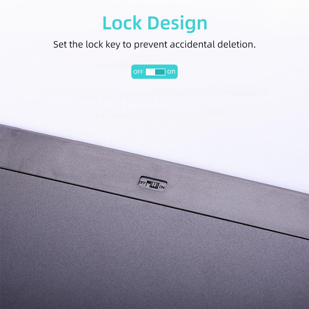 12 Inch LCD Writing Tablet Electronic Digital Drawing Board Erasable Writing Pad Color Screen