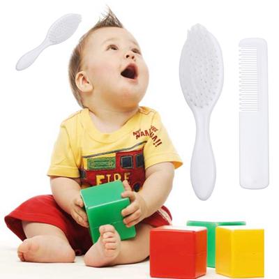 2pcs Baby Comb & Baby Brush Set Hair Brush Remove Dandruff Crust Baby Health Care Accessories