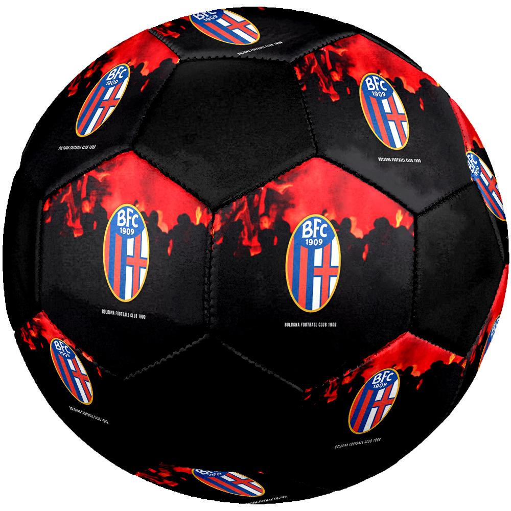 SIZE 5 Bologna FC Soccer Ball Colorful All Ages Machine Stitched PVC Competition Ready Durable High-Bounce
