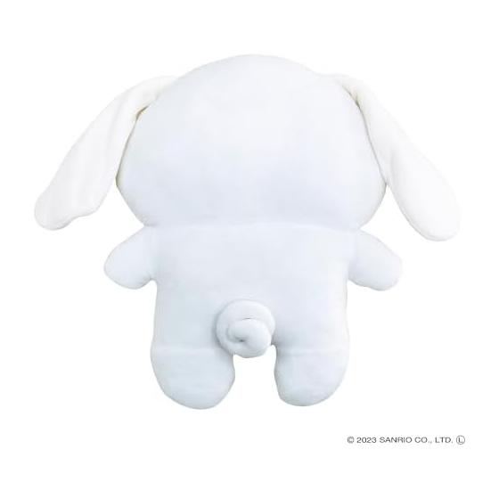 MORIPiLO Body Pillow Sanrio Characters Cinnamoroll Cinnamon (Flat Pillow Furapiro) Skin-friendly Micro Fabric Goods Stuffed Toy Nap Pillow White