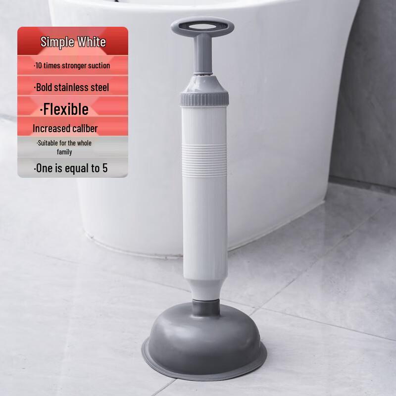 Household Toilet Plunger and Dredger Kit