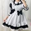 Alice Fantasy Wonderland Maid Cosplay Costume, Long-sleeved Soft Girl Cute Princess Dress