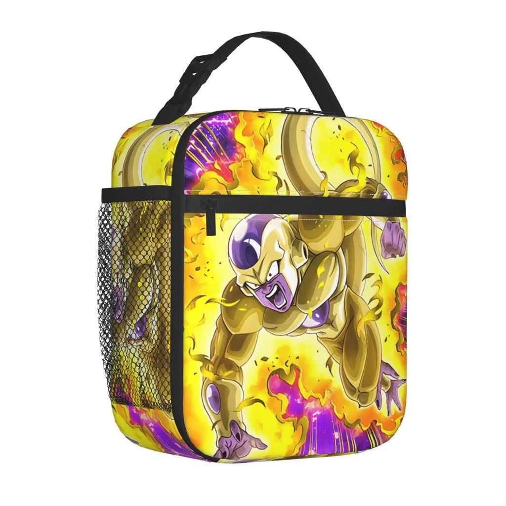 Bolsa de Almuerzo de Dibujos Animados, Bolsa de Picnic con Estampado Completo Para Estudiantes de Primaria y Secundaria, Bolsa Térmica Resistente al Desgaste de Gran Capacidad
