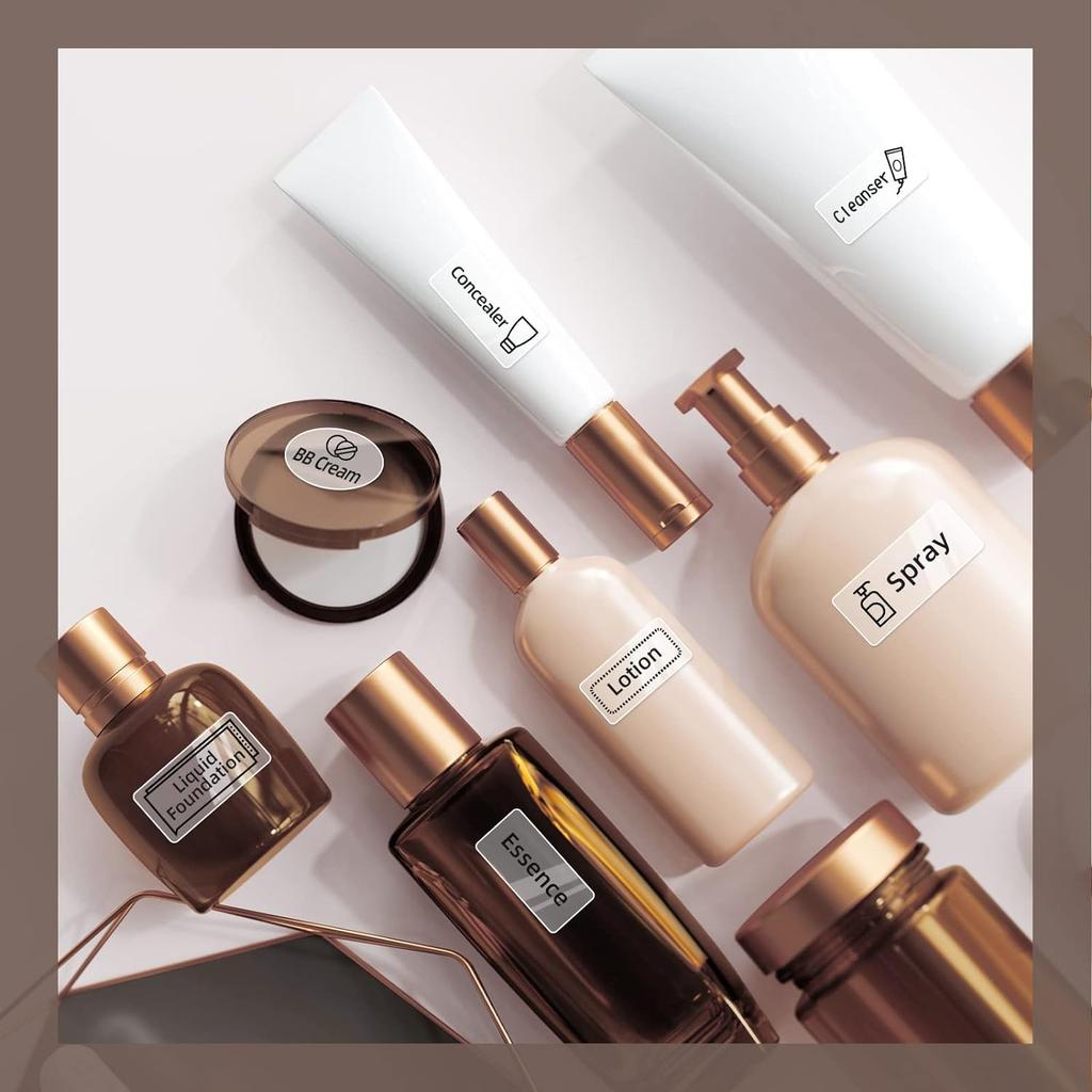 NIIMBOT Label Stickers Compatible with Label Makers Compatible with Genuine Thermal Roll Thermal Label Printing Strong Water Address Price 160 12x40mm