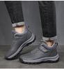 Red Dragonfly Men's Winter High-Top Casual Shoes: Warm Plus Velvet, Soft Sole, Non-Slip Walking Shoes for Middle-Aged and Elderly