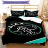 3pcs Ajax Bedding Set Duvet Cover Closure Includes 1 Duvet Cover & 2 Pillowcases, Soft and Comfortable for All Seasons.