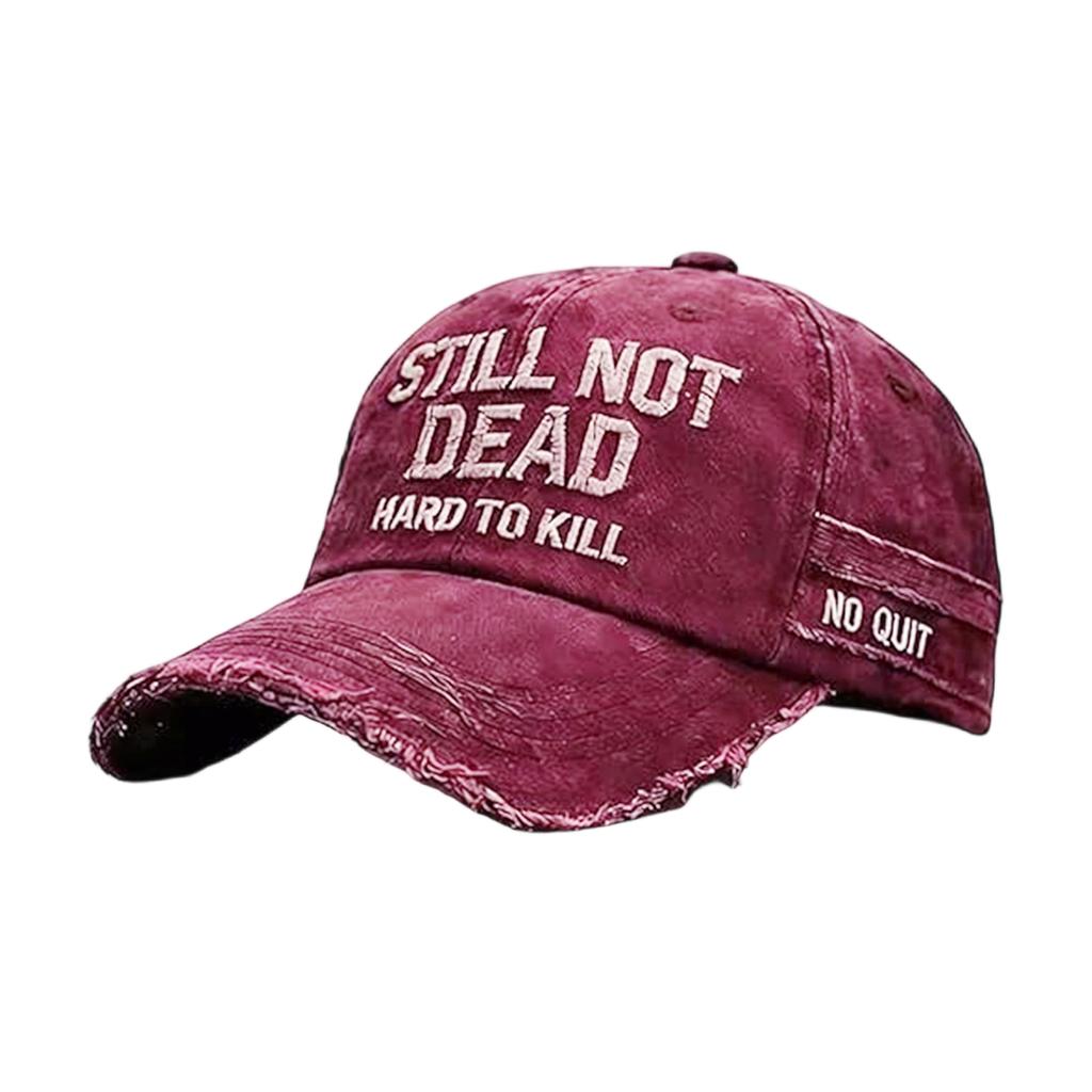 Unisex Commemorative Hat, Distressed Adjustable Sun Hat, Fun Hat