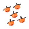 4L/H 8L/H Pressure Compensating Drip Irrigation Emitter - Turbo Style Dripper Agriculture Irrigation Garden Watering 10 Pcs