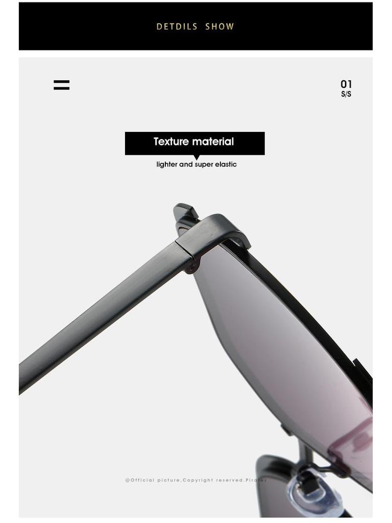 Damen Zweifarbige Sonnenbrille mit Farbverlauf - Winter 2021 Kollektion