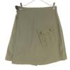 Mini Length Culotte Skirt M Beige Women Used
