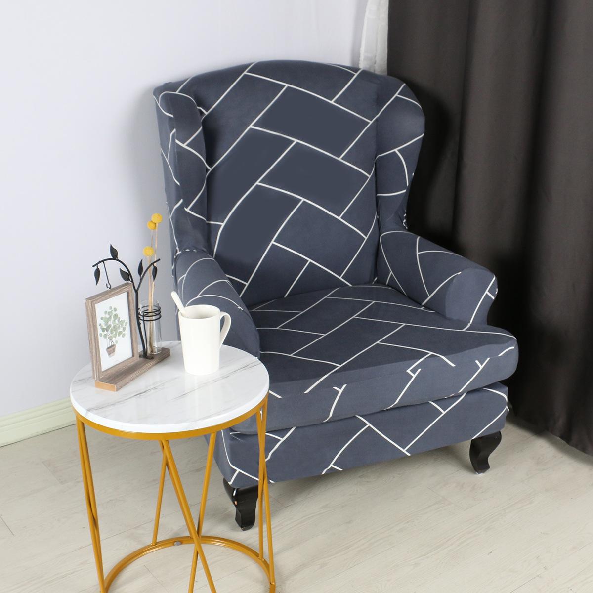 

Эластичный чехол для скамейки с принтом тигра, чехол для стула, чехол для дивана с одной спинкой, чехол для скамейки с тигром в американском стиле Sjamon 69-90-80