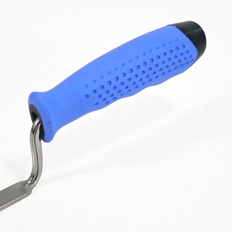 Professional Stainless Steel Grout Trowel Scrapers Tools 4 Sizes In Plastic Ergonomic Handle With Portable Carrying Bag