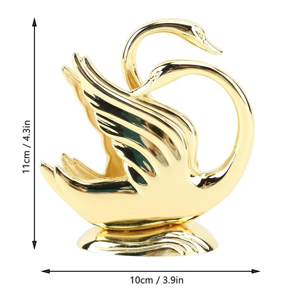Upright Gold Napkin Holder Zinc Alloy Tissue Dispenser Stand For Restaurant
