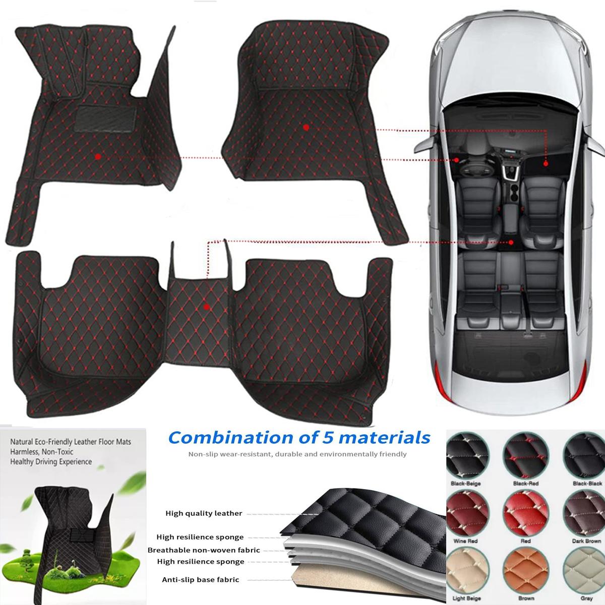 

Custom Car Floor Mats For Hyundai Genesis G80 2020-2026 GV60 GV80 Genesis Coupe Auto Carpets Foot Coche Accessorie Floor Liners GV60 2020-2023