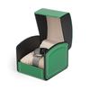 PU-Leder Einzelne Uhrenaufbewahrungsbox Schutzsichere stoßfeste Uhren-Geschenkbox mit Kissen Armbanduhr-Display-Case für Männer Geschenk