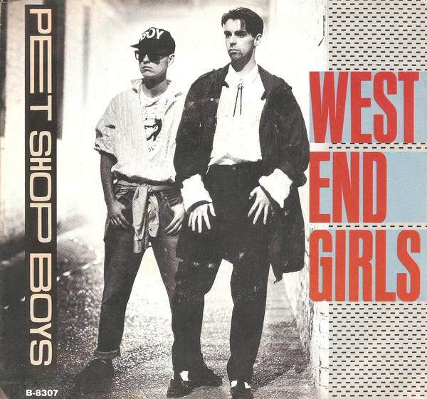 

7inch Record PET SHOP BOYS West End Girls B8307 EMI America 1986 Canada Dance Electronica Used