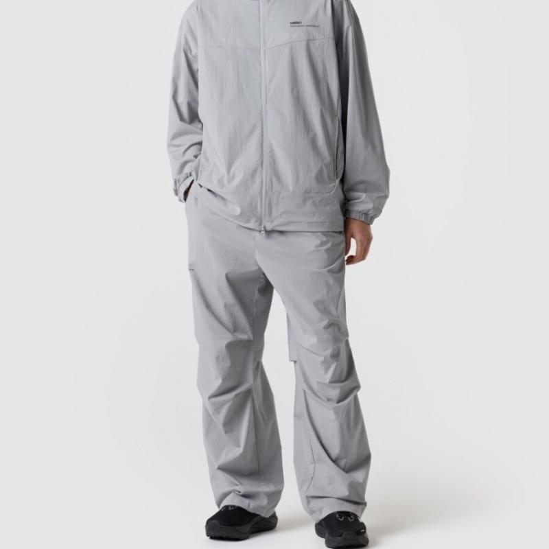 Umbro Parachute Wide Jogger 2way Pants Gry Ur121spt29