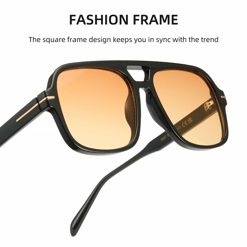 Cyxus Sunglasses for Men and Women, UV Protection, Slimming Face, Perfect for Driving, Mountain Climbing, Travel, and Sports (Pekko)