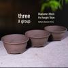 Elegant Ceramic Flower Pot Set (Set of 3)