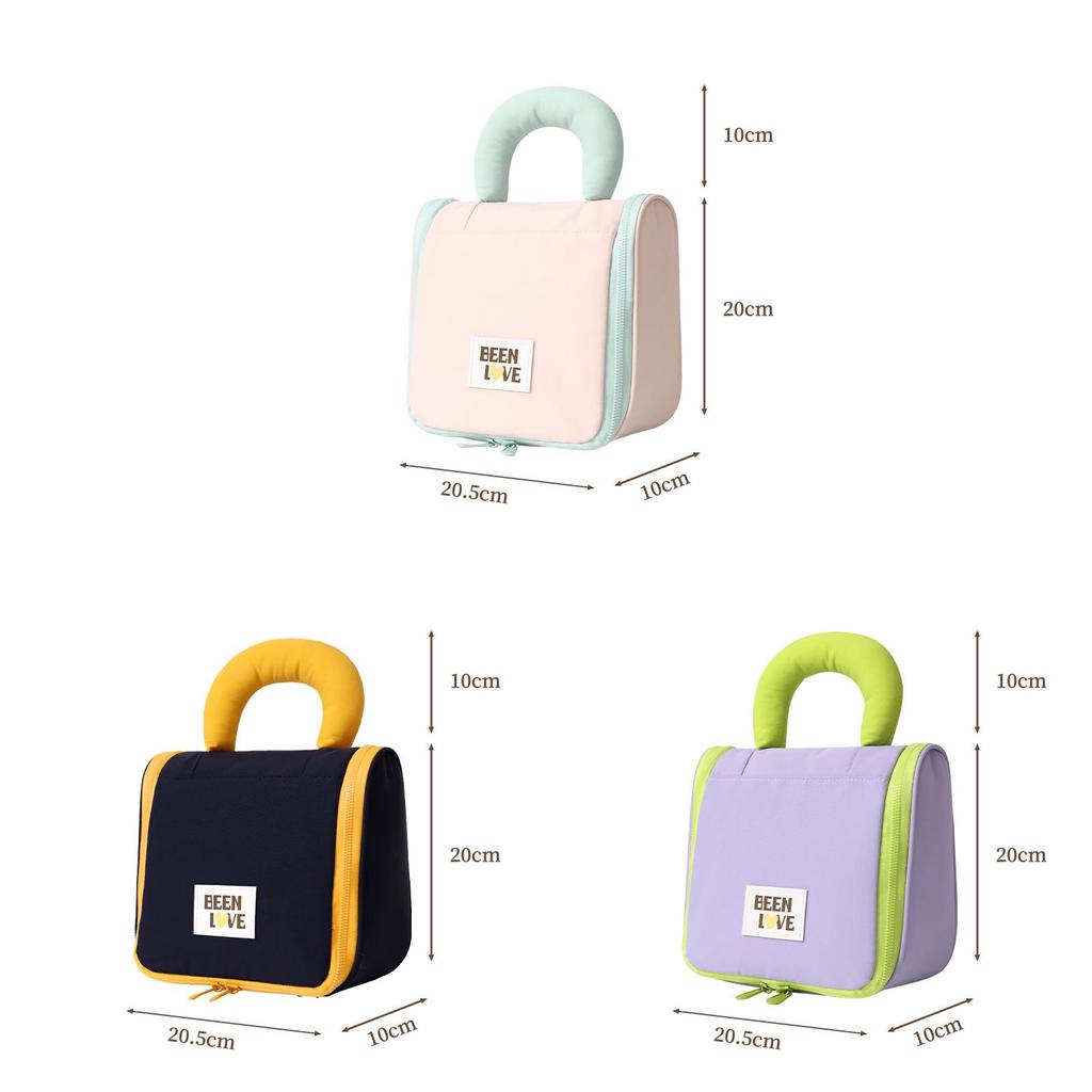 Cotton Candy Makeup Bag With Large Capacity Portable Handheld For Travel And Storage