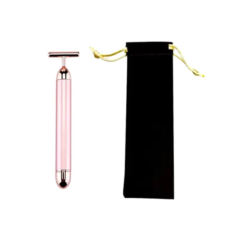 T Beauty Roller Energy Roller Electric Face-Lifting Facial Massage Beauty Tools Waterproof Face Care Meridian Massage Stick