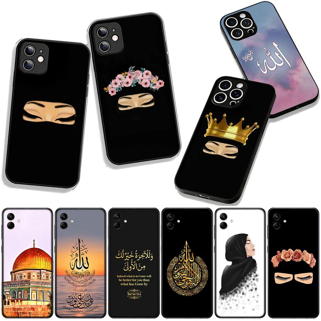 Cover Arabisch Islamisch Muslim Muslimah für Samsung Galaxy A36 A17 A26 A07 A35 A54 A53 A13 A33 A34 S8 S9 S20 S21 FE S10 Plus Hülle