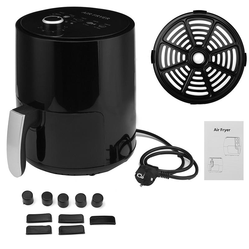 3.2L Smart Air Fryer Chicken Household Oil Free Air Fryer Health Fryer Pizza Cooker Multifunction Touch LCD Electric Deep