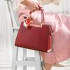 Elegant Middle-aged Mother's Bag 2024 New Fashion Crocodile Pattern Handbag Crossbody Bag Bride's Red Wedding Bag for Women
