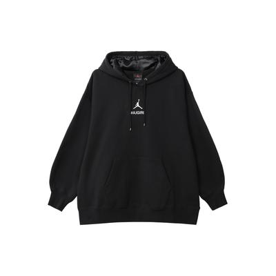 ASW AJ Girl Verbiage Hoodie Damen Tops Schwarz FZ4334-010