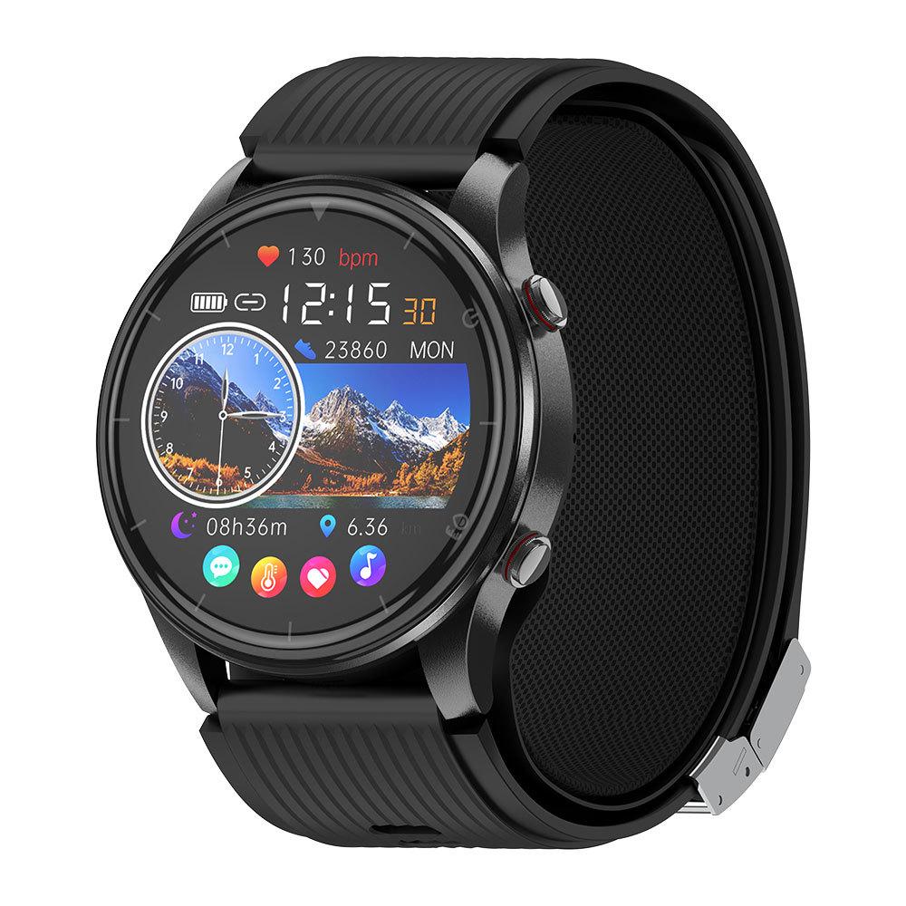 P700 Smartwatch: AMOLED Display, Air Pump Blood Pressure, ECG, Bluetooth Calls, Blood Oxygen, SOS, Sports Features.