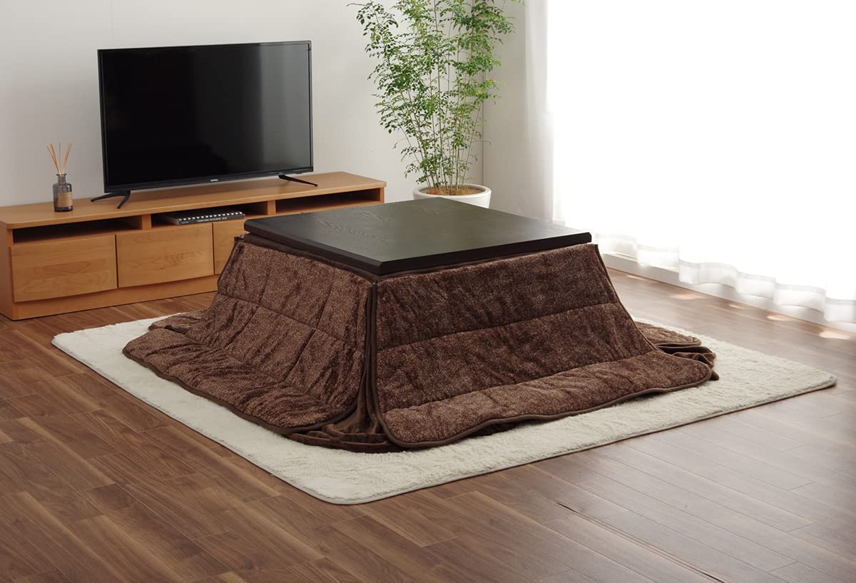 

IKEHIKO Одеяло для котацу, Спад, Экономия места, Прибл.. 200 x 200 см, Коричневый, Квадратный, Единичный товар, Однотонный, Простой, Функциональный #6829839