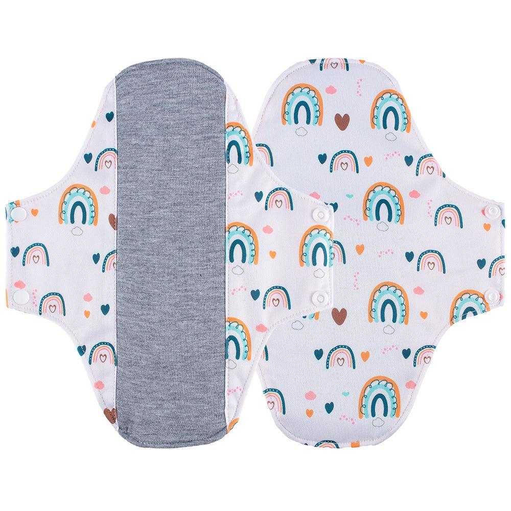 

Многоразовые Моющиеся Трусики Моющаяся Гигиеническая Прокладка Полезные Ежемесячные Впитывающие Менструальные A-M