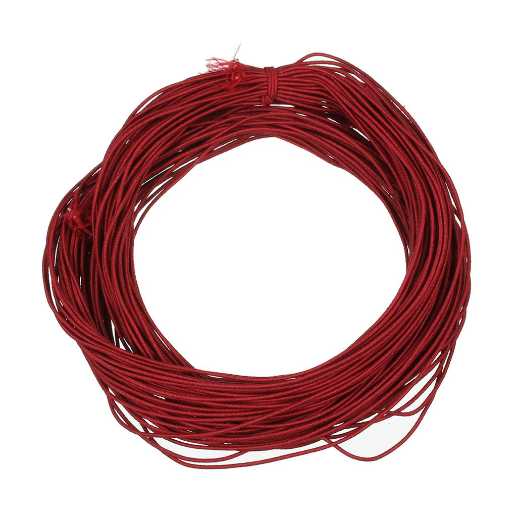 Apx 25Yards/Pack Color Braided Elastic Cord Beading Craft Stretch Threads String for Jewelry Making DIY Bracelet Accessories