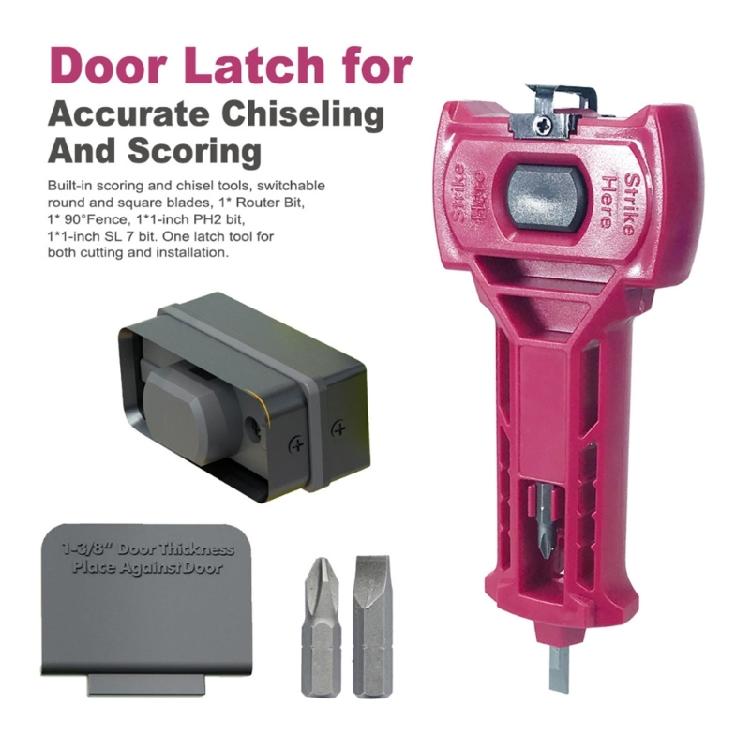 Portable Mortise Chisels For Door Hardware Perfectly Fit Design Professional Door Hinge Jig, Door Hinge Mortiser
