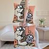 Kawaii S-Simons Cat B Cushion Cover Pillow Case Sofa And Living Room Decorative Cushion Covers Dust-Proof And Mite-Proof