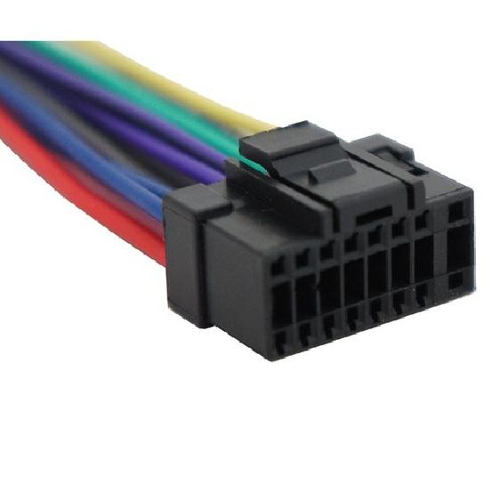 Alpine CDE-123 Aftermarket Stereo Radio Receiver Replacement Wire Harness Cable