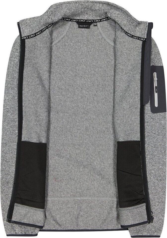 Jacket CMP Men Fleece Jacket (3H60747N) Ice/titanium/black