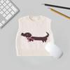 Cute Sweater Print Mouse Pad Office Dormitory PC Table Mat Portable Non-slip Rug Desktop Decoration