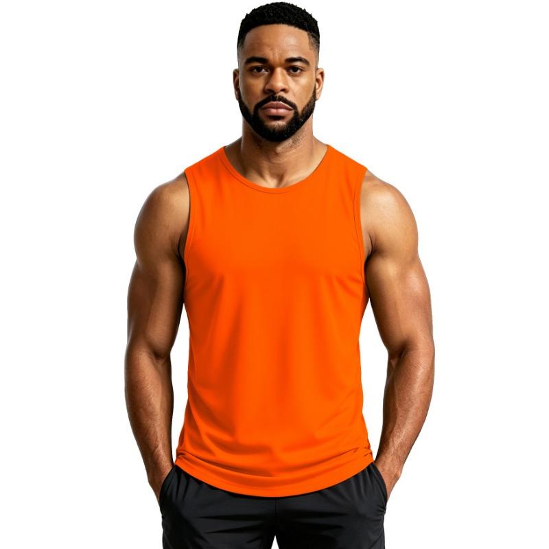 Men S Sleeveless Workout Tank Top Summer Breathable Quick Dry