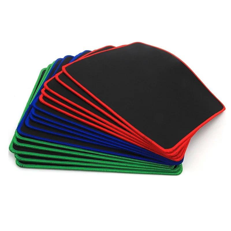 Non-Slip Mouse Mat Laptop Gaming PC Black Computer For Pad Mouse Rubber School Supplies Desk Set Office Accessories