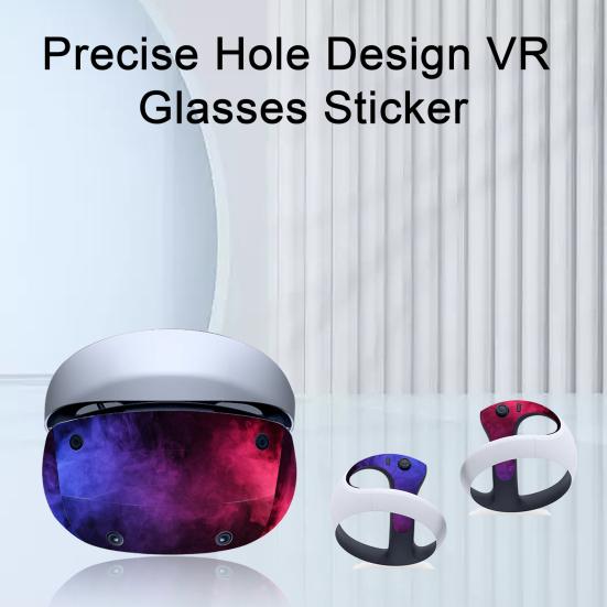 VR Glasses Sticker Unique Clear Pattern Anti-scratch Protective Easy To Install VR Headset Classes Sticker for PS VR2
