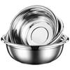 Danshizhiyuan Stainless Steel Round Mixing & Washing Bowl