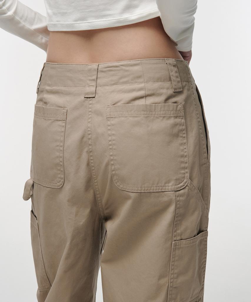 MUSINSA STANDARD WOMAN Women'S Wide Carpenter Pants [Beige]
