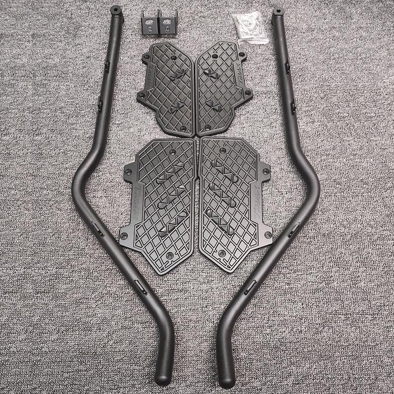 Compatible with 26 models: Zongshen 368G Exhaust Guard for Motorcycle Modification - Muffler Bumper, Soundproof, Anti-Fall Bar.