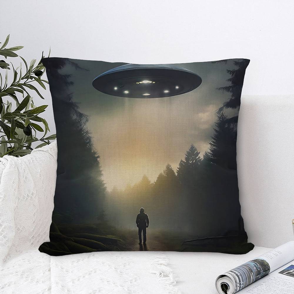 I Want To Believe Cushion Cover Inches Farmhouse Decor Home Throw Pillow Covers For Couch Decorations